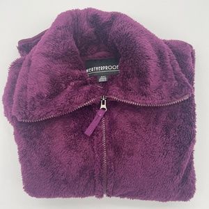 Women's Weatherproof Zip Up Fleece Jacket ~ Size Small